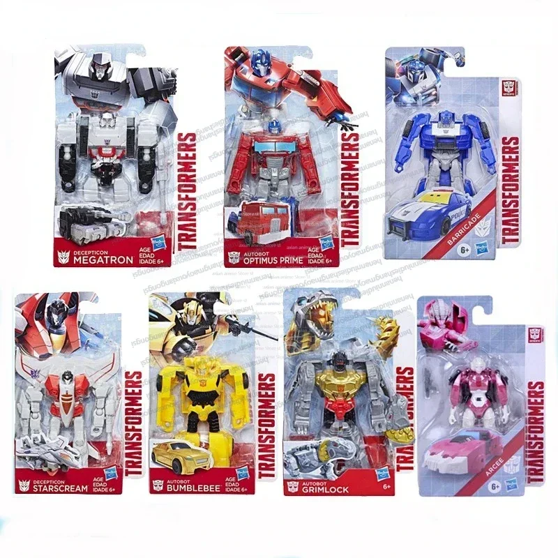 In Stock [72 Hours Shipping] Bumblebee Megatron Starscream Arcee Grimlock Barricade Toy Collection Gift