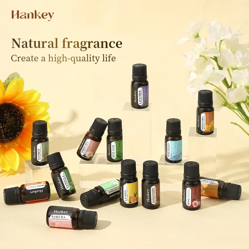 10ML Air Freshener Natural Plant Aromatherapy Essential Oil Air Conditioning Perfume Refill Aroma Diffuser Fragrance Humidifier