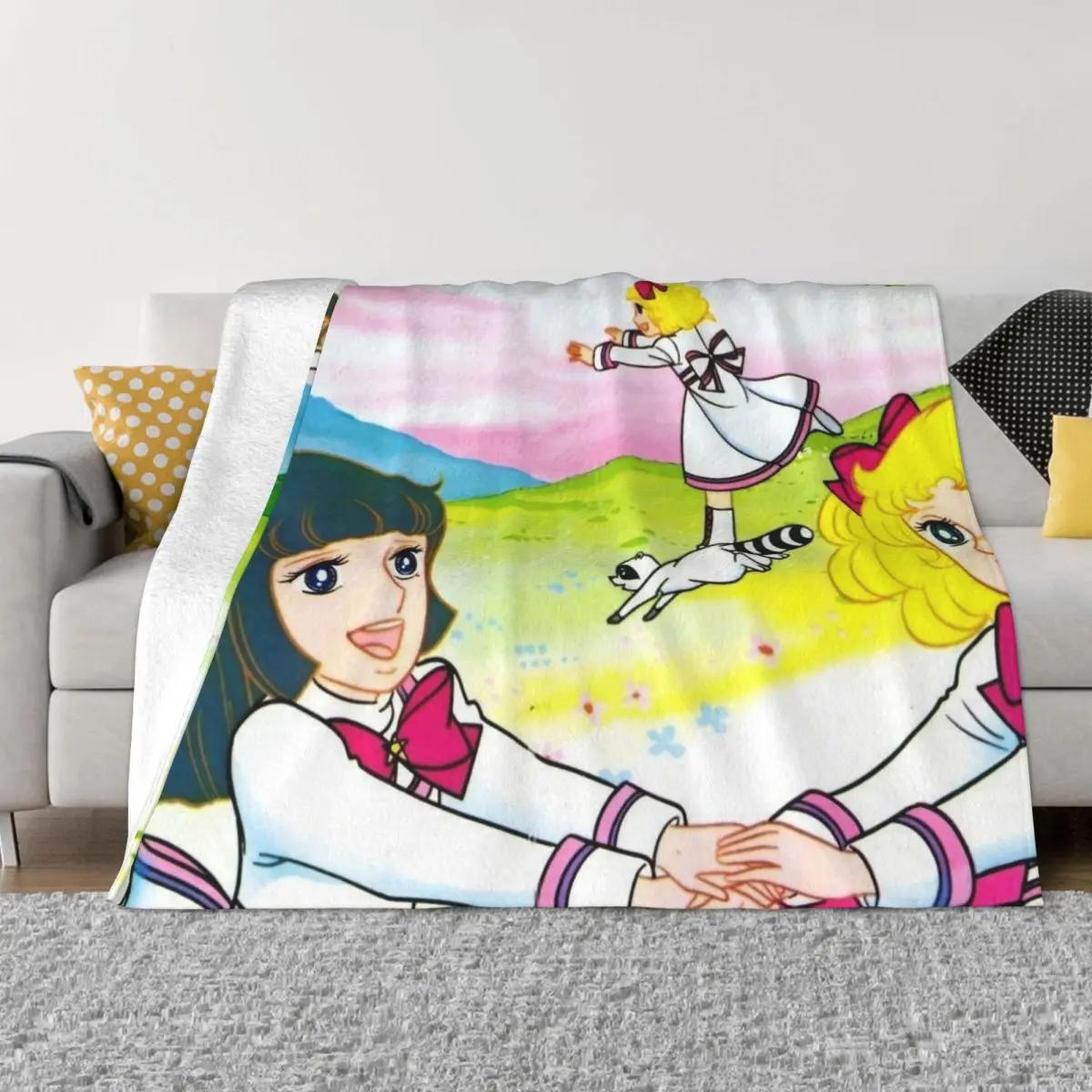 

Candy Candy 000405 Camping Blankets beach blanket Sofa bed blanket Personalized blankets Throw Blanket