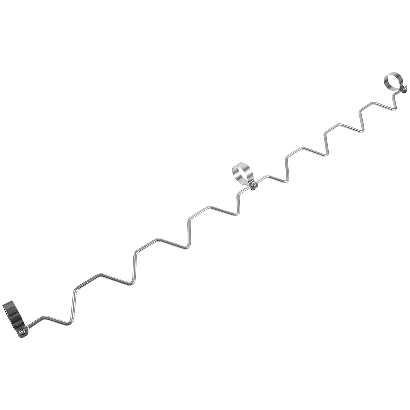 

Windproof Clothes Drying Rack Indoor Rod Pole Coat Hooks Stainless Steel Accessories