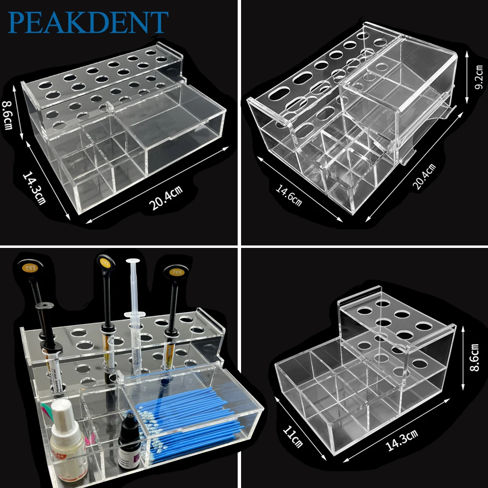 

Стоматологический акриловый органайзер, аппликатор для хранения полости рта, коробка-дозатор, шприц, смола, клей-аппликатор, держатель, инструмент для стоматолога