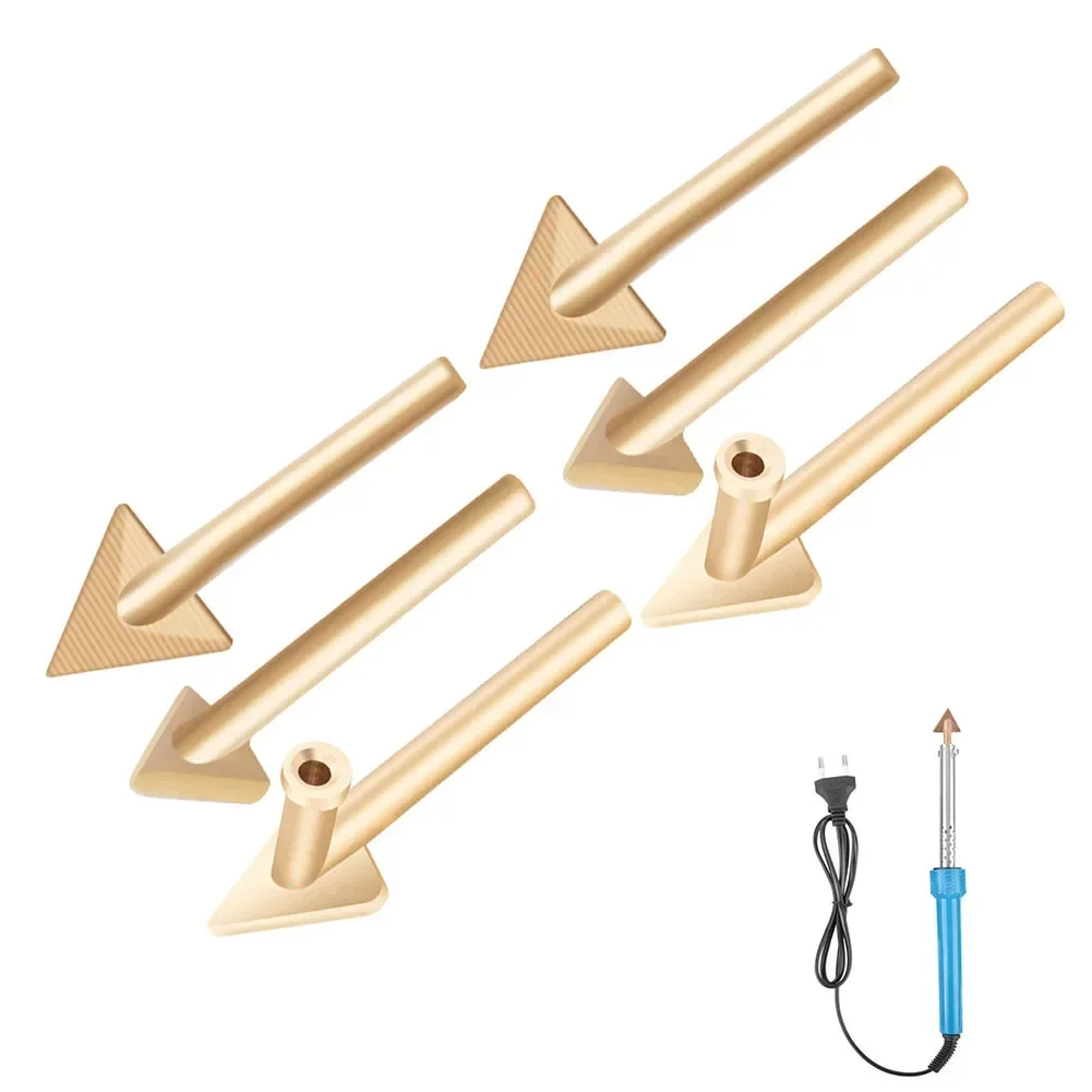 Heavy Duty and Performance driven For 80 Watt Iron Plastic Welding TPO TEO PP Auto Bumper Replacement Tips (6PCS)