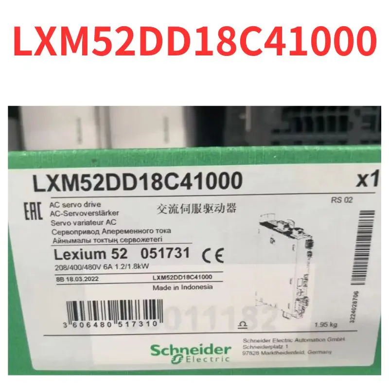 

brand-new ac servo driver LXM52DD18C41000, Fast Shipping