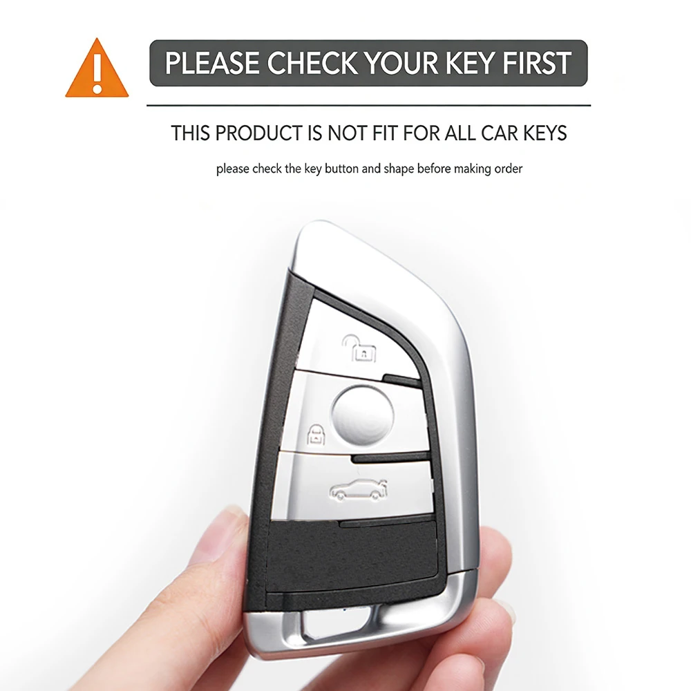 Silicone Key Case Cover for BMW F48 F46 F10 F20 F30 X1 X2 X3 X4 X5 X6 Z4 1 2 3 4 5 6 7 Serie 7 Wallet Remote Car Keychain Holder view 6