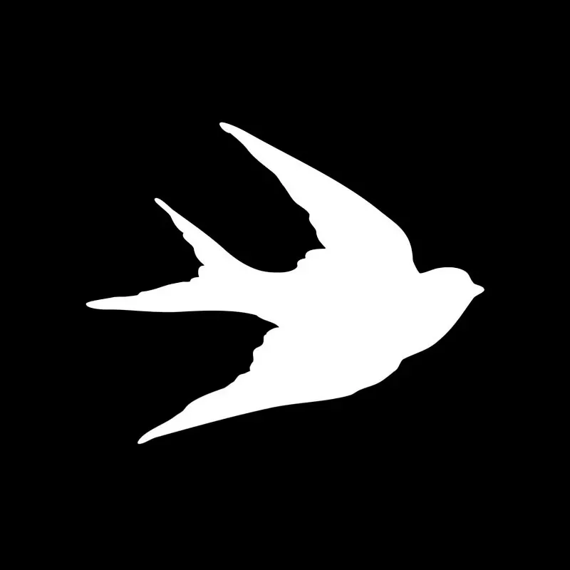 Car Sticker Swallow Pattern Exterior Parts Products Personality, Stylish, Accessories Sunscreen and Waterproof Custom Stickers