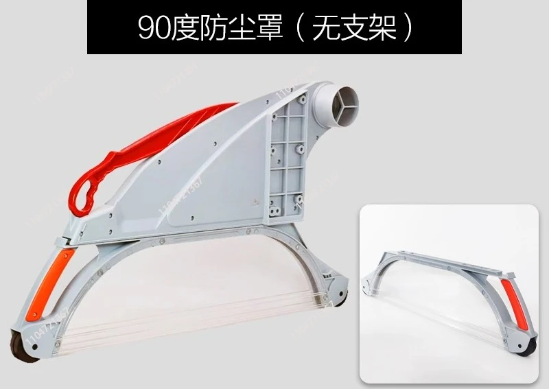 Table Saw Protective Cover Dust Collection Woodworking Shell Safety Universal Stand Anti Dust Transparent Cover