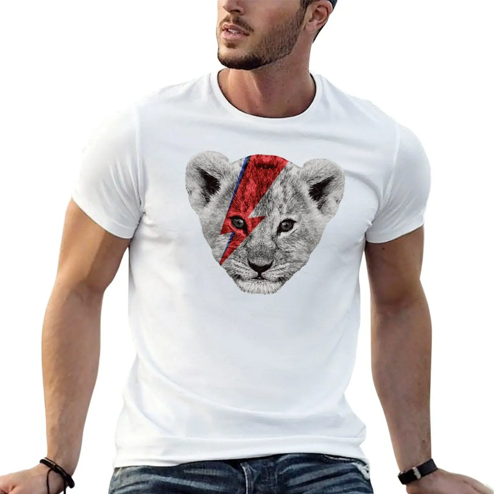 

Tiger funny shirts t luxury shirt man the man Bowie t graphic man Rock T-Shirt graphic t for shirt 2