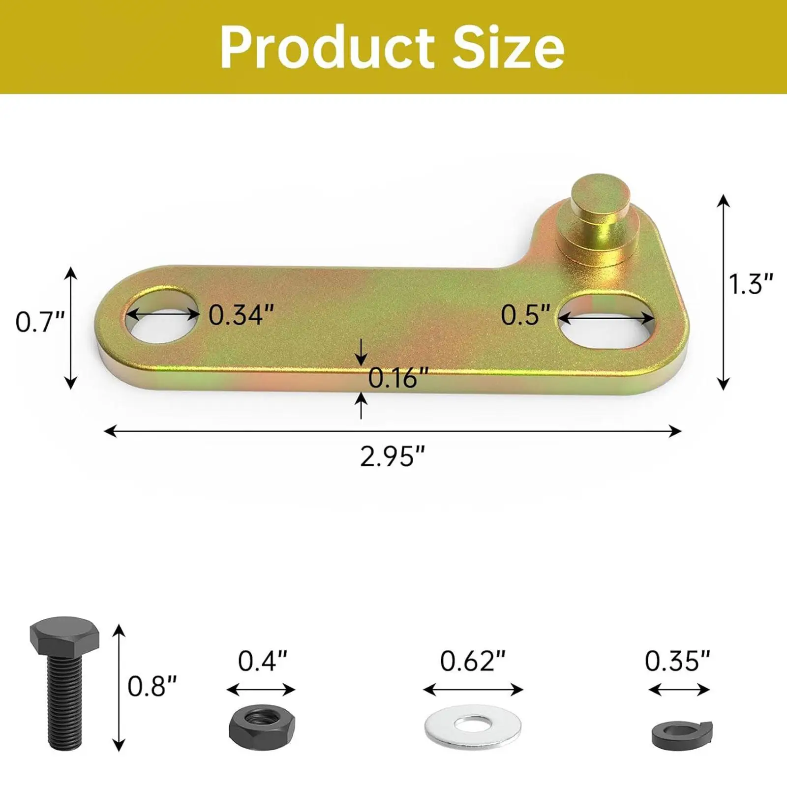 المكربن Kickdown Throttle Bracket Kit 20121 يستبدل مكونات السيارات