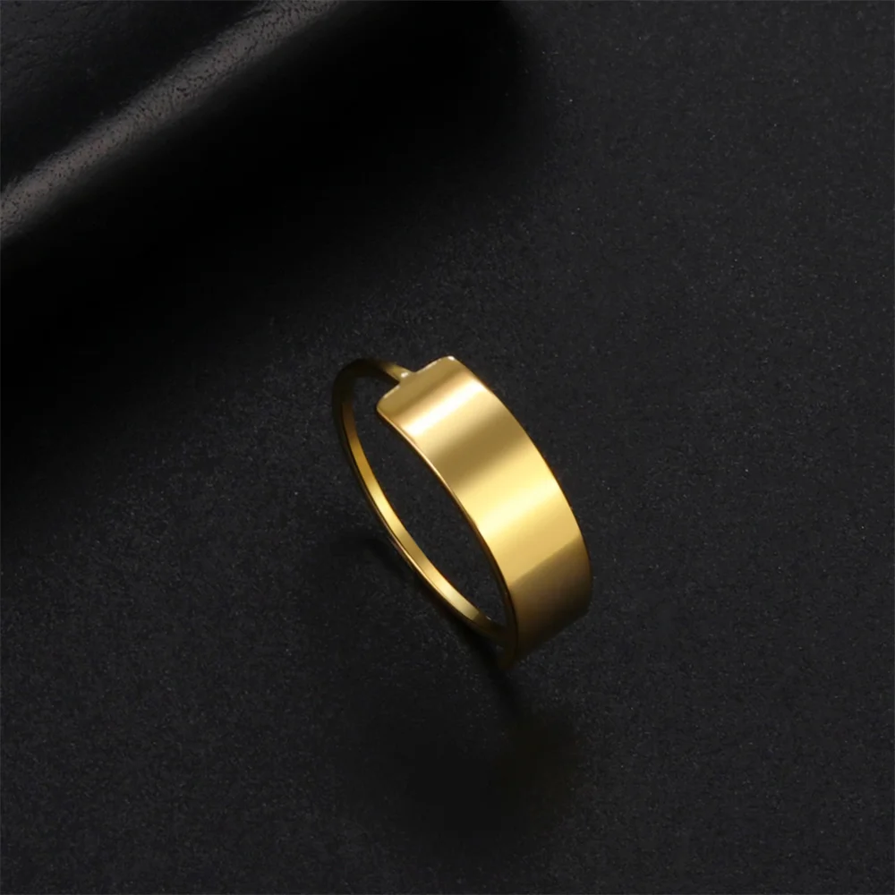 Persönlichkeit Blume Dünne Ringe Für Frauen Koreanische Mode Einfache Herz Hochzeit Paare Ringe Schmuck Hochzeit Zubehör Geschenk – Detail 2