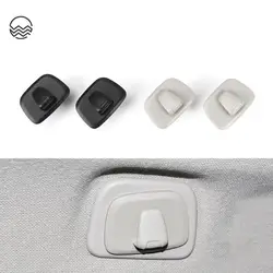 Car Hanger Hooks Rear Row Roof Hook Auto Interior Coat Hanger Hook Clothes Hook Car Mounted Modification XC60 XC90 S90 V90 XC40