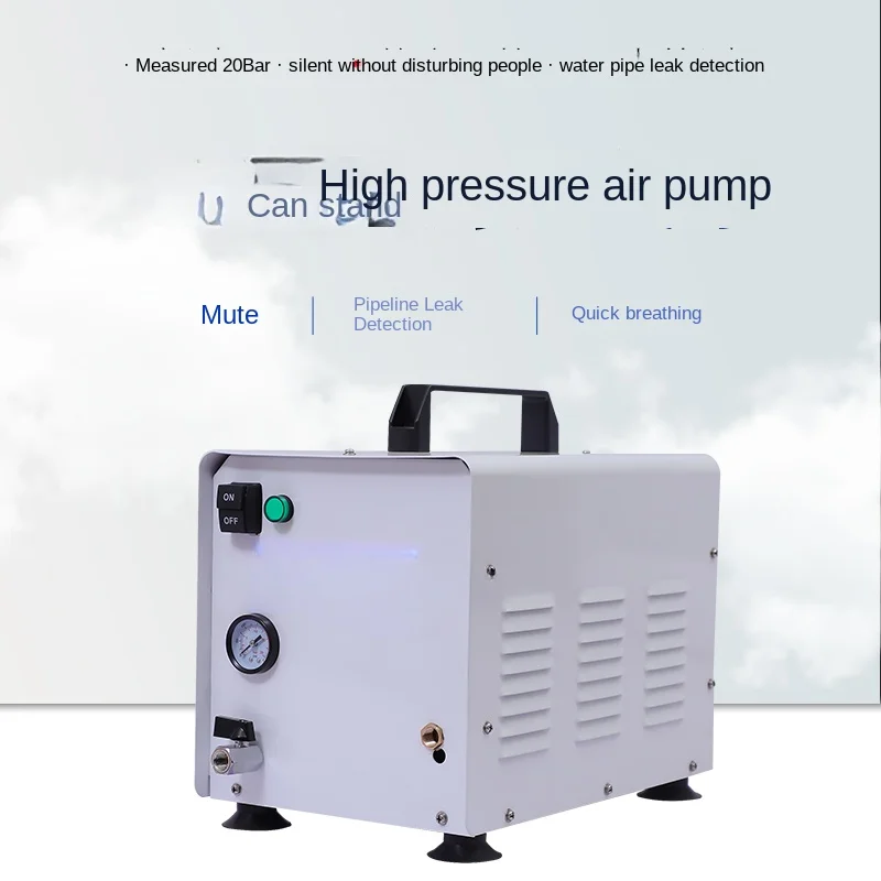 Air Compressor Air Pump Special Pump for Pipe Leakage Measurement Pipeline Leakage Detection Bass High-Pressure Pump