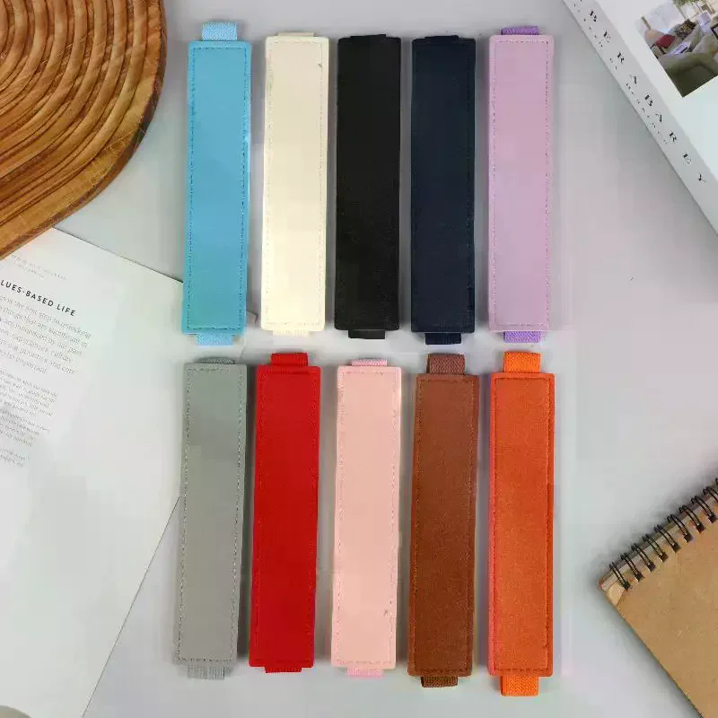 

Эластичный держатель для ноутбука из искусственной кожи, регулируемый чехол для ручки, чехол для карандашей, ремень для переплета для ноутбука