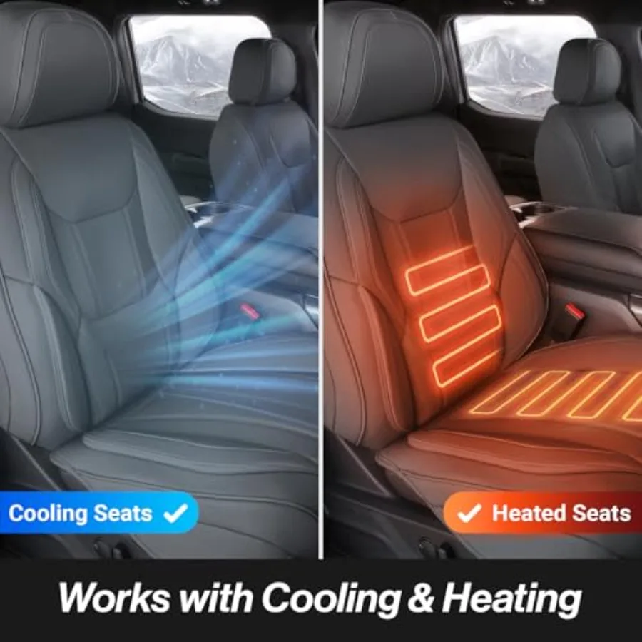 Custom Fit Car Seat Covers for SUV Compatible with RAV4 Prime Sportage Forester Venza RX450h RX500h Premium Waterproof NonSlip