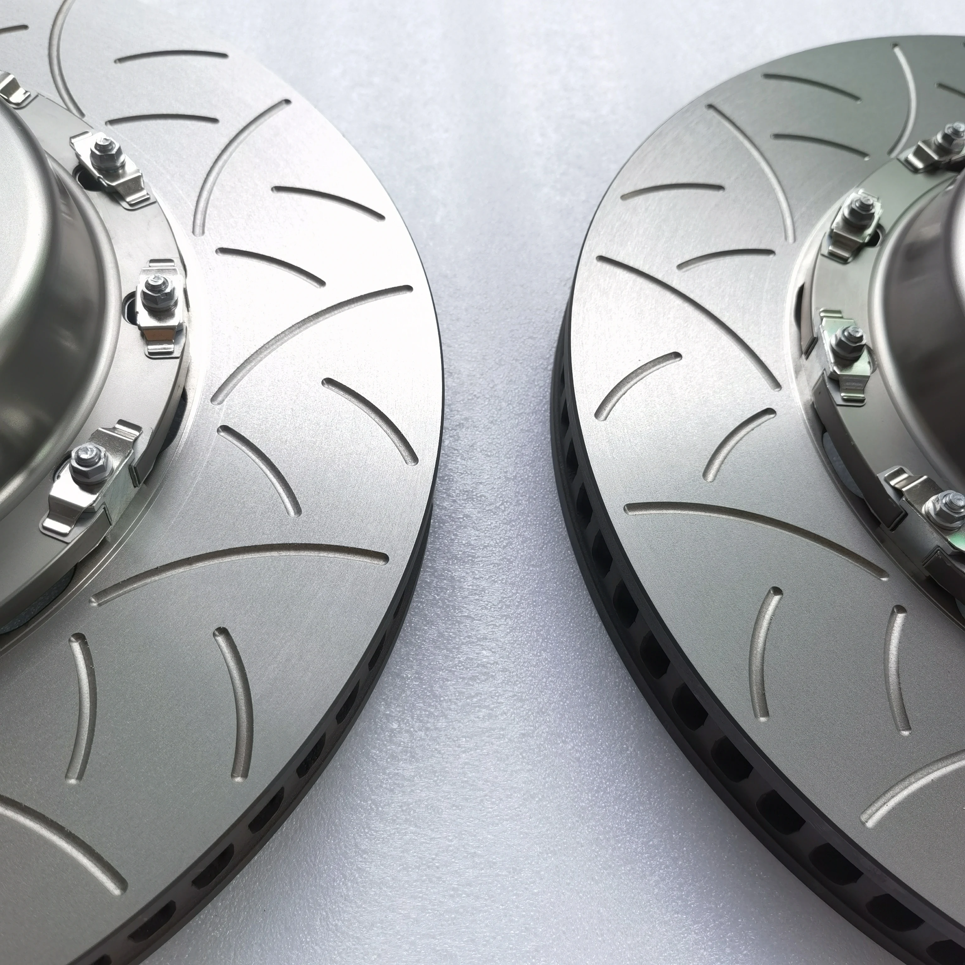 For Custom Large Floating Black Brake Discs 360*30-Front Center Bell for 2022 Hyundai I30N FL Facelift