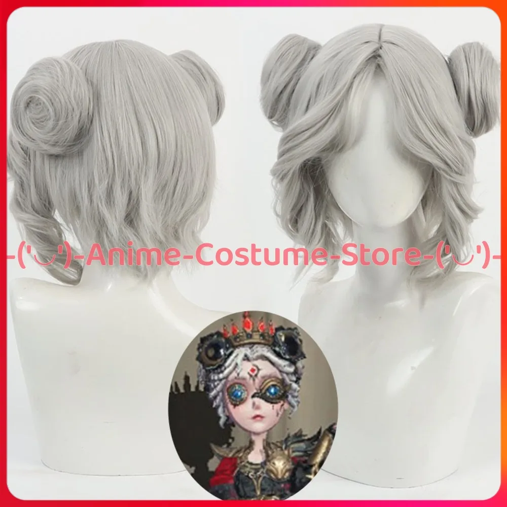 

Identity V Mechanic Returnee Skin Cosplay Wig Twin Buns Anime Game Character Halloween Carnival Party Costume Wigs SyntheticHair