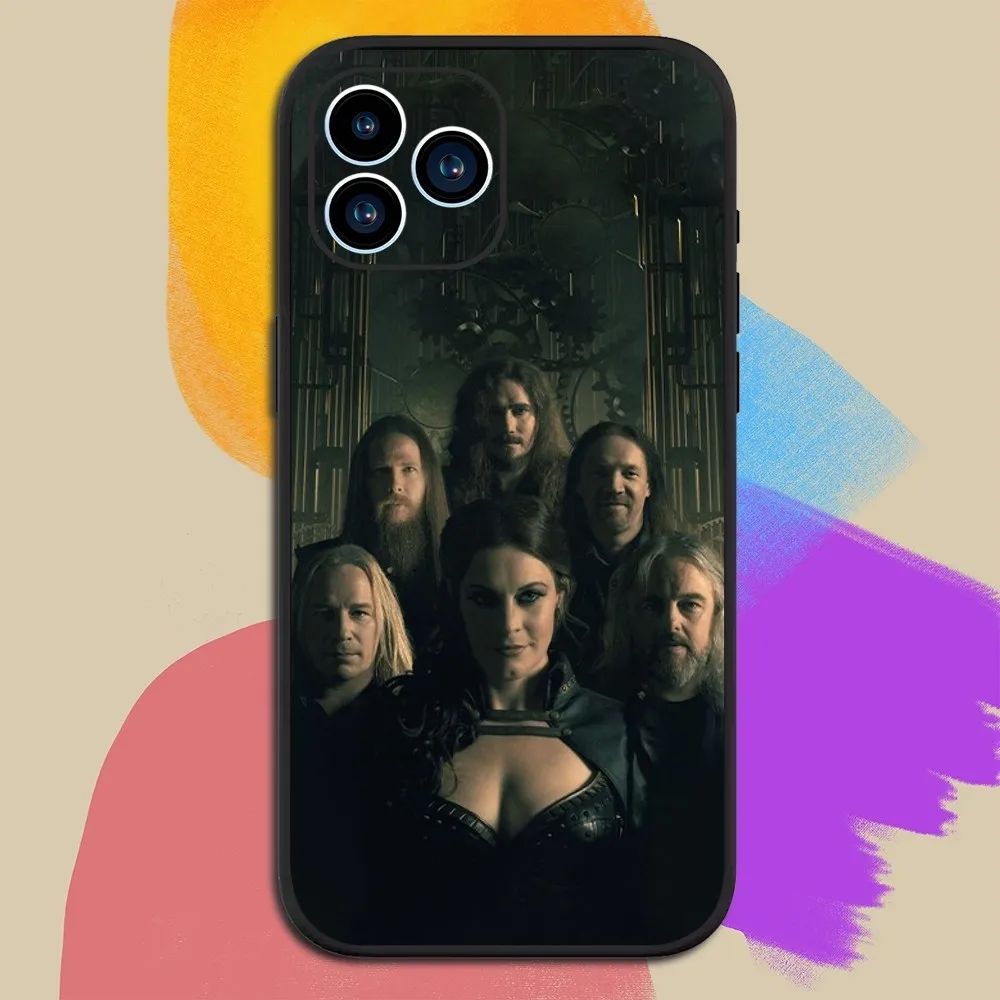 Band Nightwish Phone Case For iphone15 14 13 12 11 Pro Max Mini X 7 8 Soft Case