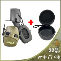 Tactical Electronic Shooting Earmuff Anti-noise Headphone Sound Amplification Hearing Protection Headset Foldable