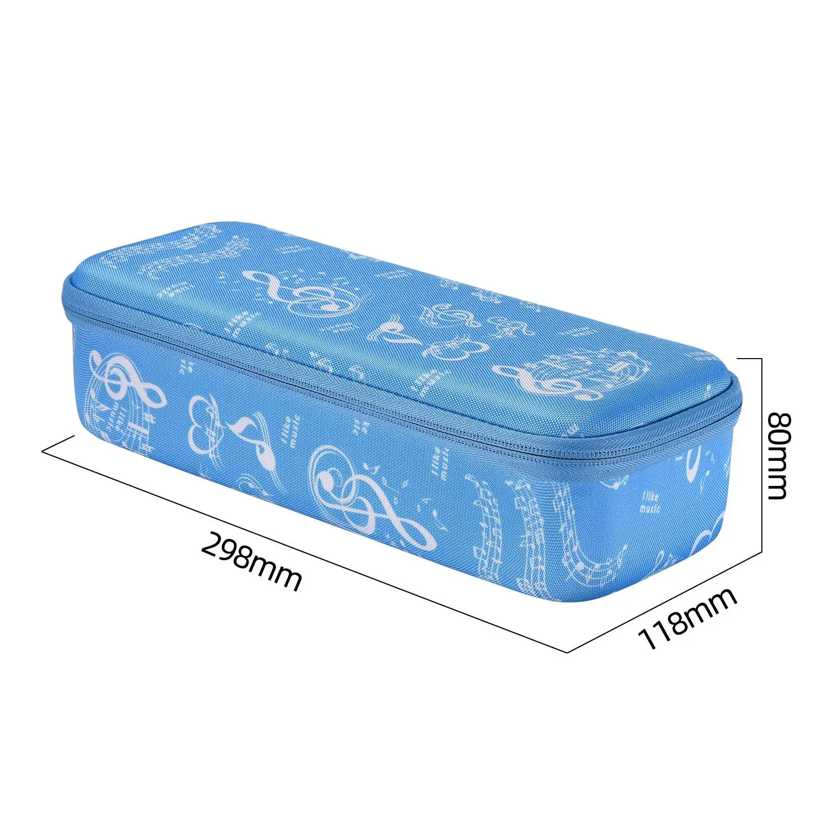 Portable Synthesizer Case Hard EVA Musical Toy Storage Bag with Hand Strap for Kids Teens Gift