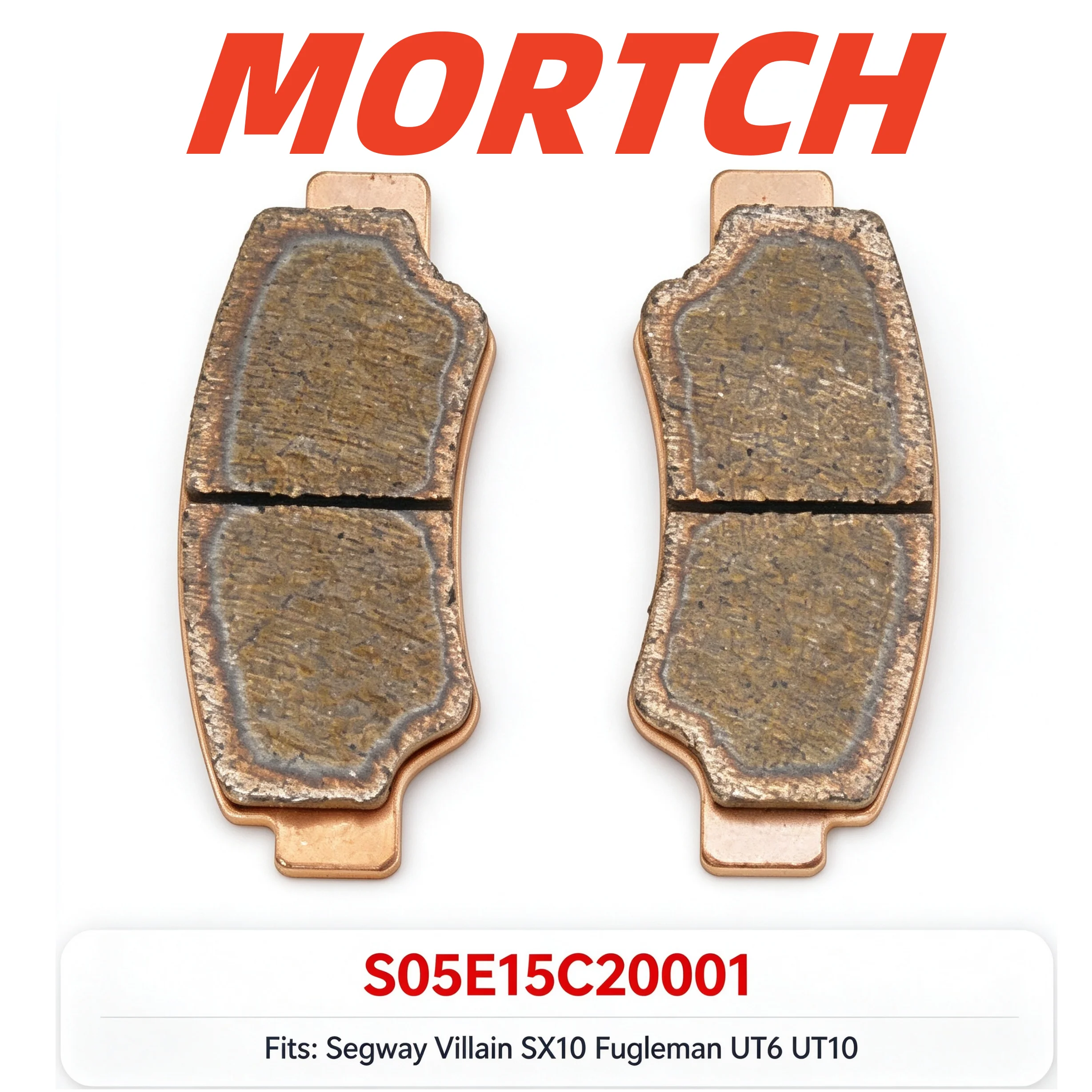 For Segway Rear Brake Sintered Pad S05E15C20001 Villain SX10 Fugleman UT6 UT10 Crew U5 U3