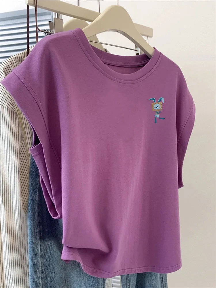 

Casual Loose round Ne Batwing Sve T-irt ort Sve Summer Design Sensation Lazy Sle Men Women Faionable Top