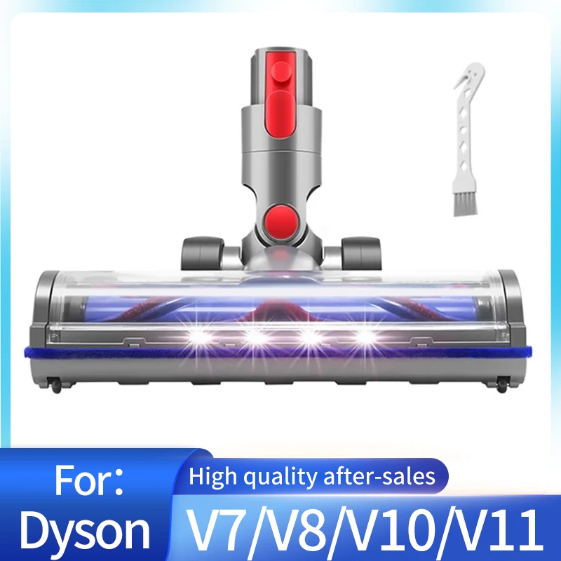 Vacuum Drive Brush Head As Shown ABS For Dyson V7 V8 V10 V11 V15 SV10 SV12 SV14 Cleaner Head For Carpet Floor Clean