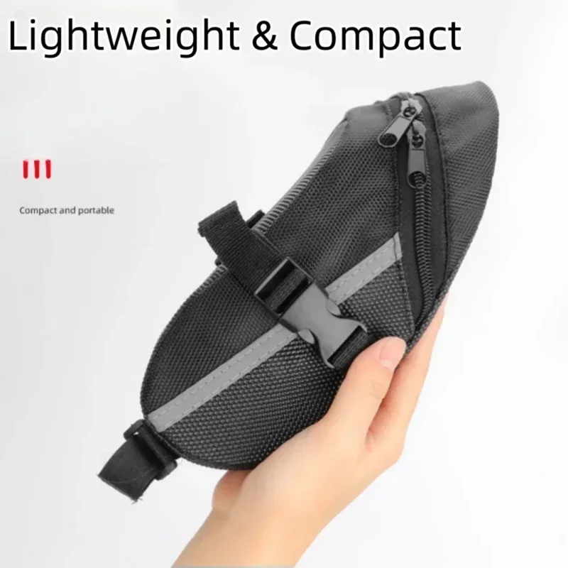 3 بوصة دراجة هوائية جبلية السرج الذيل حقيبة مقاومة للماء أداة الملحقات المقعد الخلفي وسادة حقيبة الدراجات والعتاد دراجة الهاتف الحقيبة #4