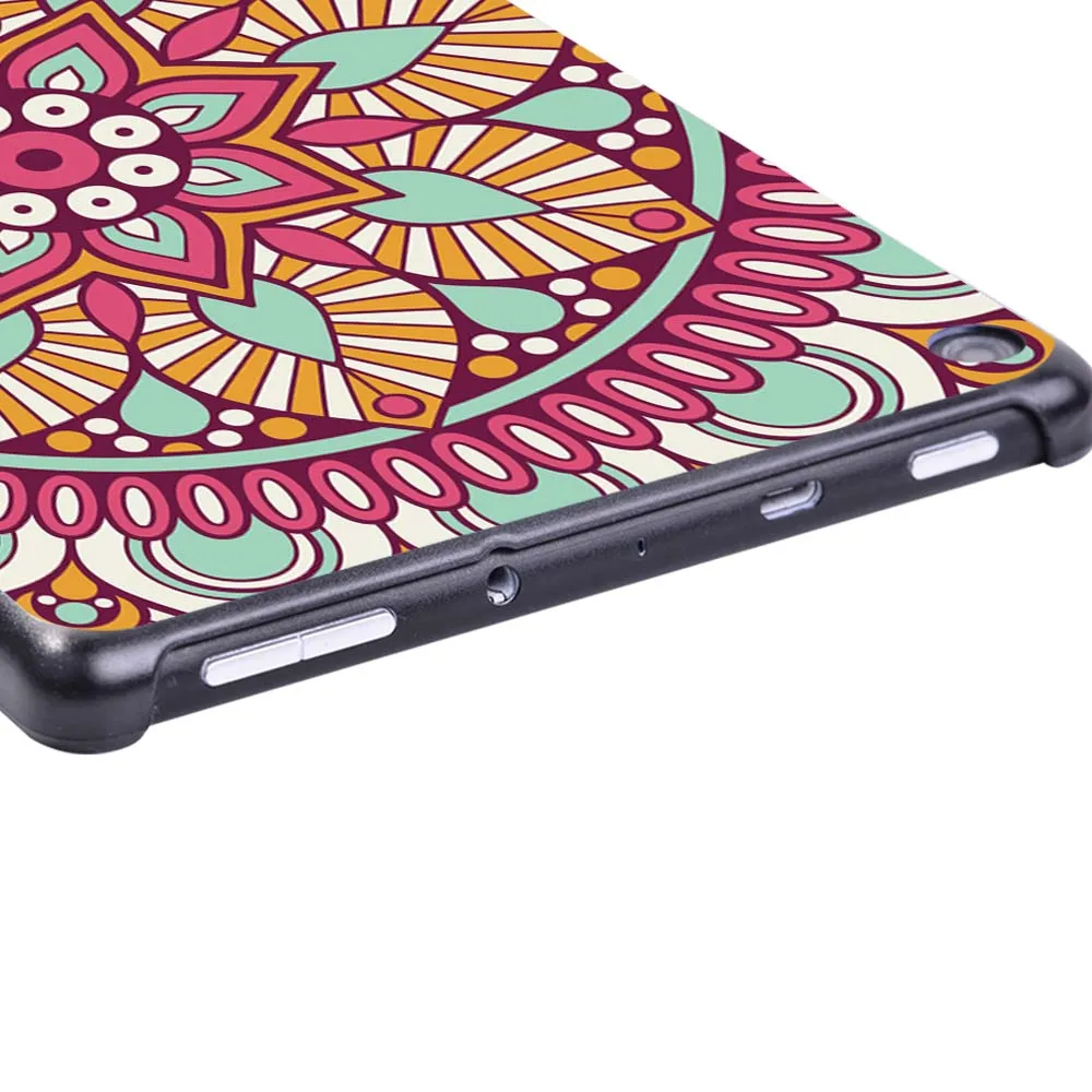 Multicolor Printed Hard Shell Case Cover for Fire 7/ HD 8/ HD 10 with Alexa Tablet Plastic Durable Protective Case Shell