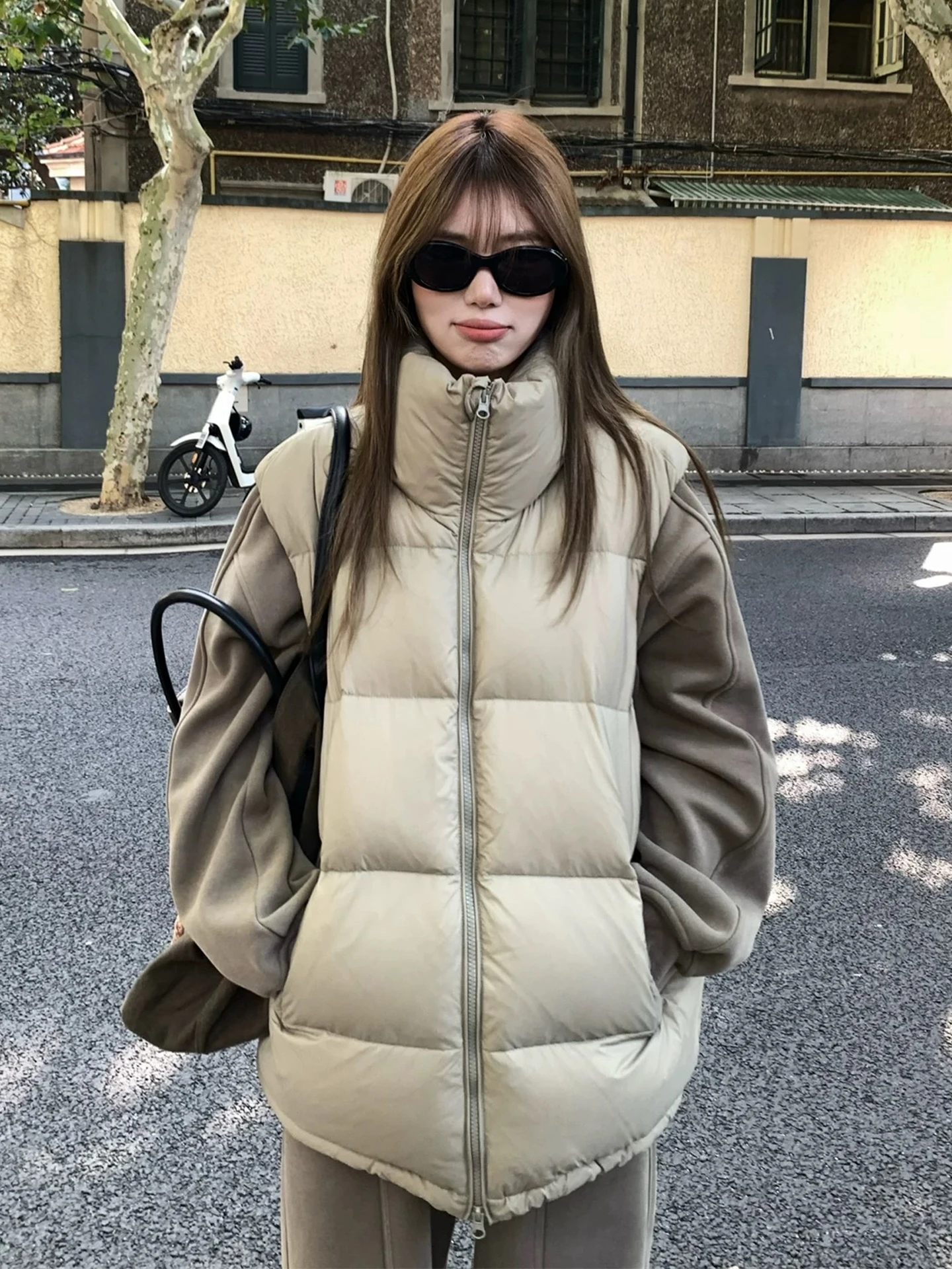

Unique ort Cotton Jaet Women's Outerwear Warm Thi Vest Sle Autumn Winter Faion Korean System Casual Beautiful Coat