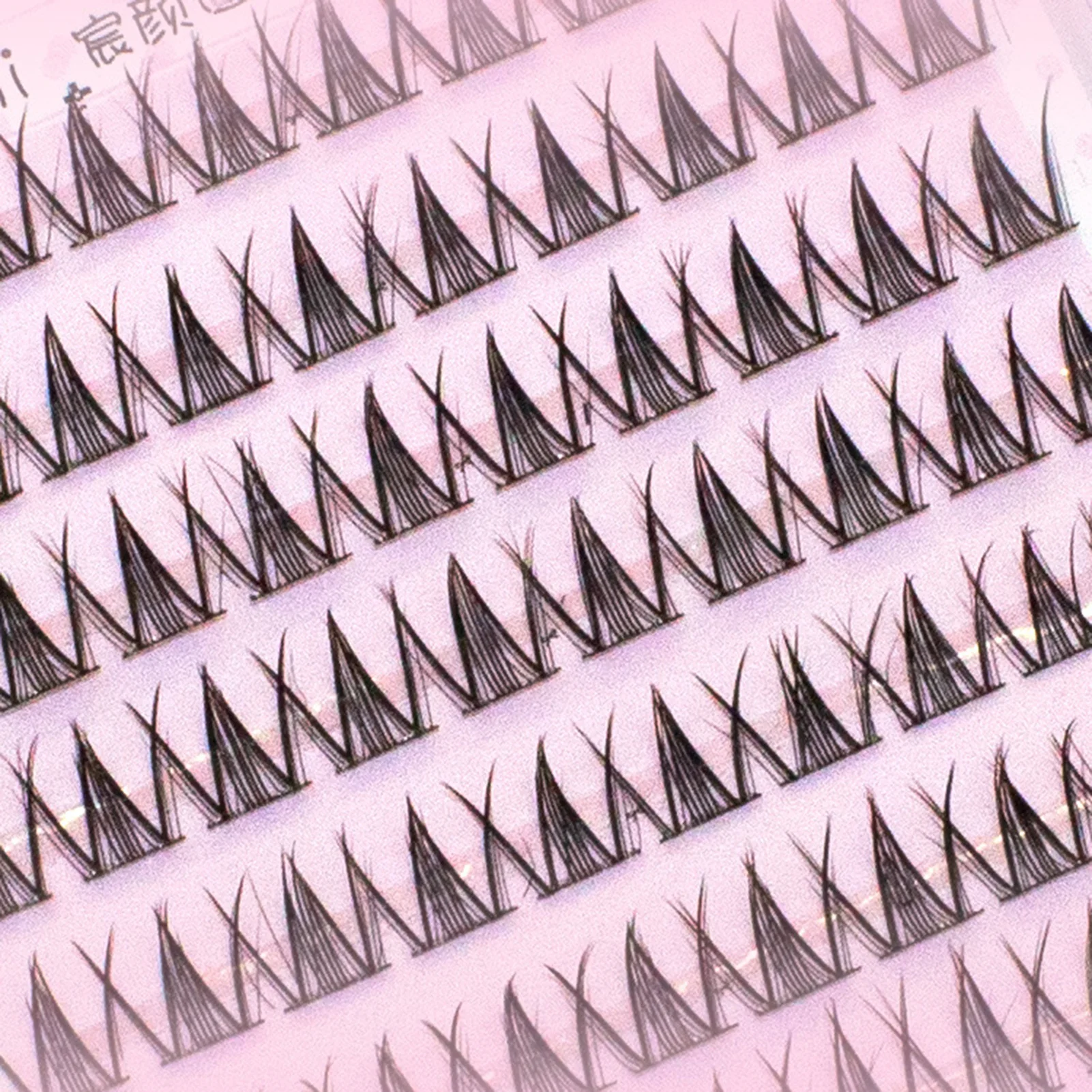 Kleberfreie künstliche Wimpern, großes Fassungsvermögen, Natura-Wimperncluster, selbstklebende Manga-Wimpern für Anfänger und Kompetenzen – Detail 3