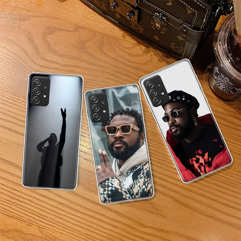 Damso Rapper Phone Case for Samsung A54 A57 A37 A17 A14 A15 A12 A24 A34 A55 A35 A25 A52S A07 A05S A04S A22 A32 A72 Galaxy Note 2