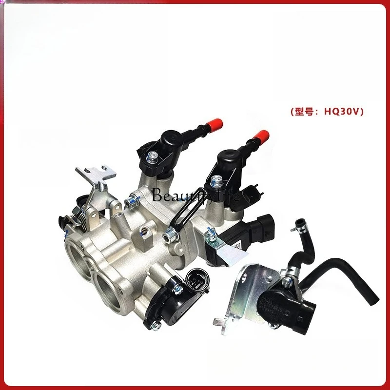 

*parts and accessoriesEFI throttle body assembly, double cylinder 300/400CC motorcycle throttle valve accessories