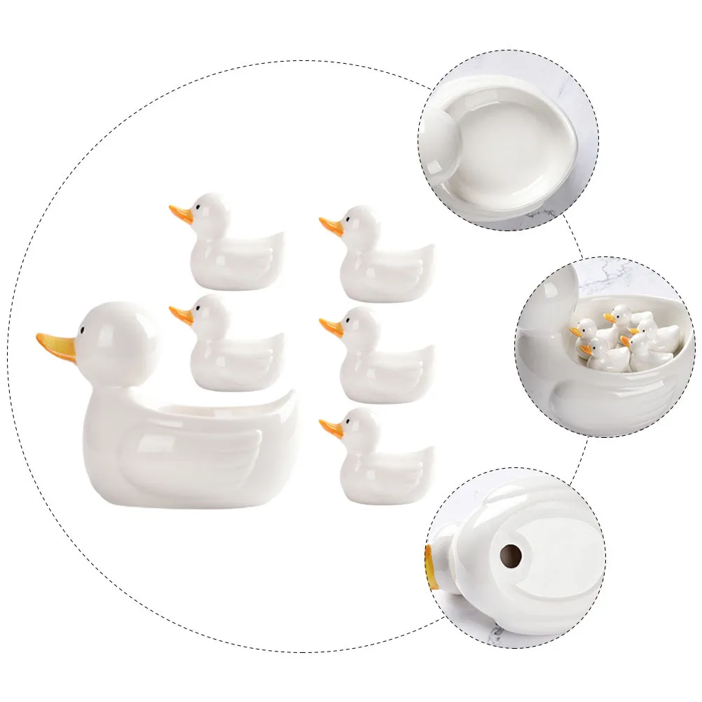 

1Set Creative Ceramic Chopsticks Holder Set White Tableware Chopsticks Rest for Home Restaurant Kitchen Supply