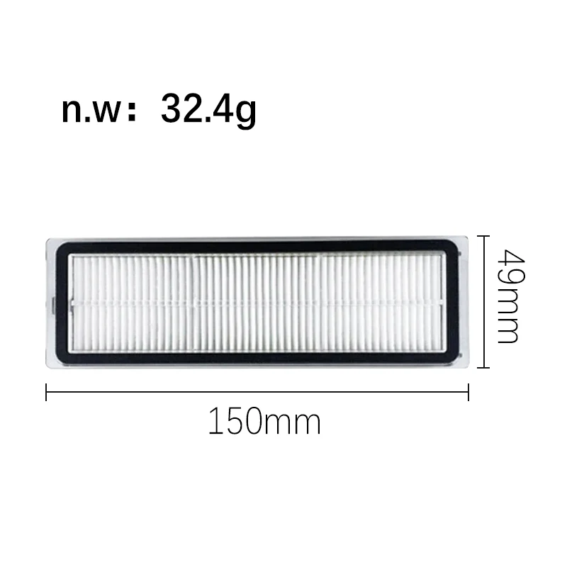 For Xiaomi Mijia 1C 1T STYTJ01ZHM Mi Robot Vacuum Mop Dreame F9 Hepa Filter Main Side Brush Mop Cloth Cleaner Accessories