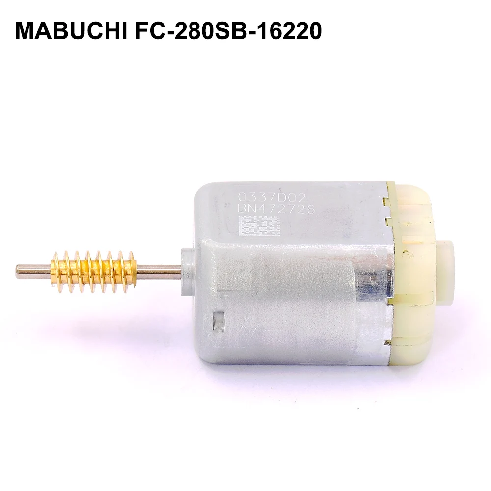 Japan MABUCHI FC-280SB-16220 Motor with Worm Gear DC 12V 8000RPM for Lock Actuator Rearview Mirror of Car