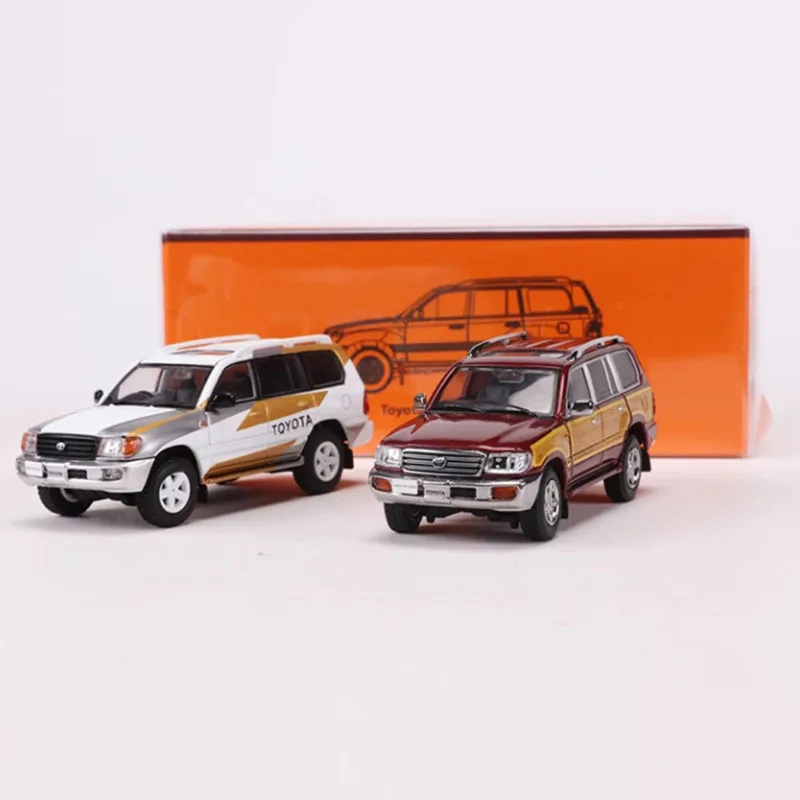 

GCD Diecast 1:64 Scale Land Cruiser LC100 Simulation Alloy Car Model Static Display Collectible Toy Gift Souvenir Decoration