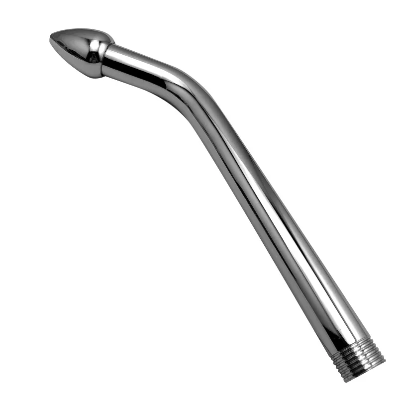 Stainless Steel Bidet Faucets Rushed Anal Douche Shower Cleaning Enemator Enema Metal Anal Cleaner Butt Tap