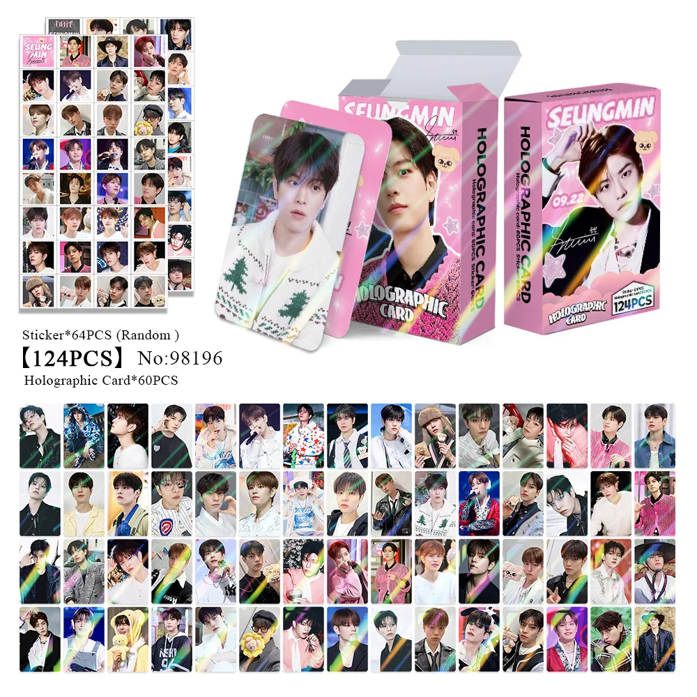124 Tarjetas Skzoo, Tarjetas de Stray Kids, Foto Tarjetas del Grupo de Chicos Populares del Álbum "DO IT", Lomo Hyunjin Felix LeeKnow Han BangChan, Regalos para Fans del Álbum