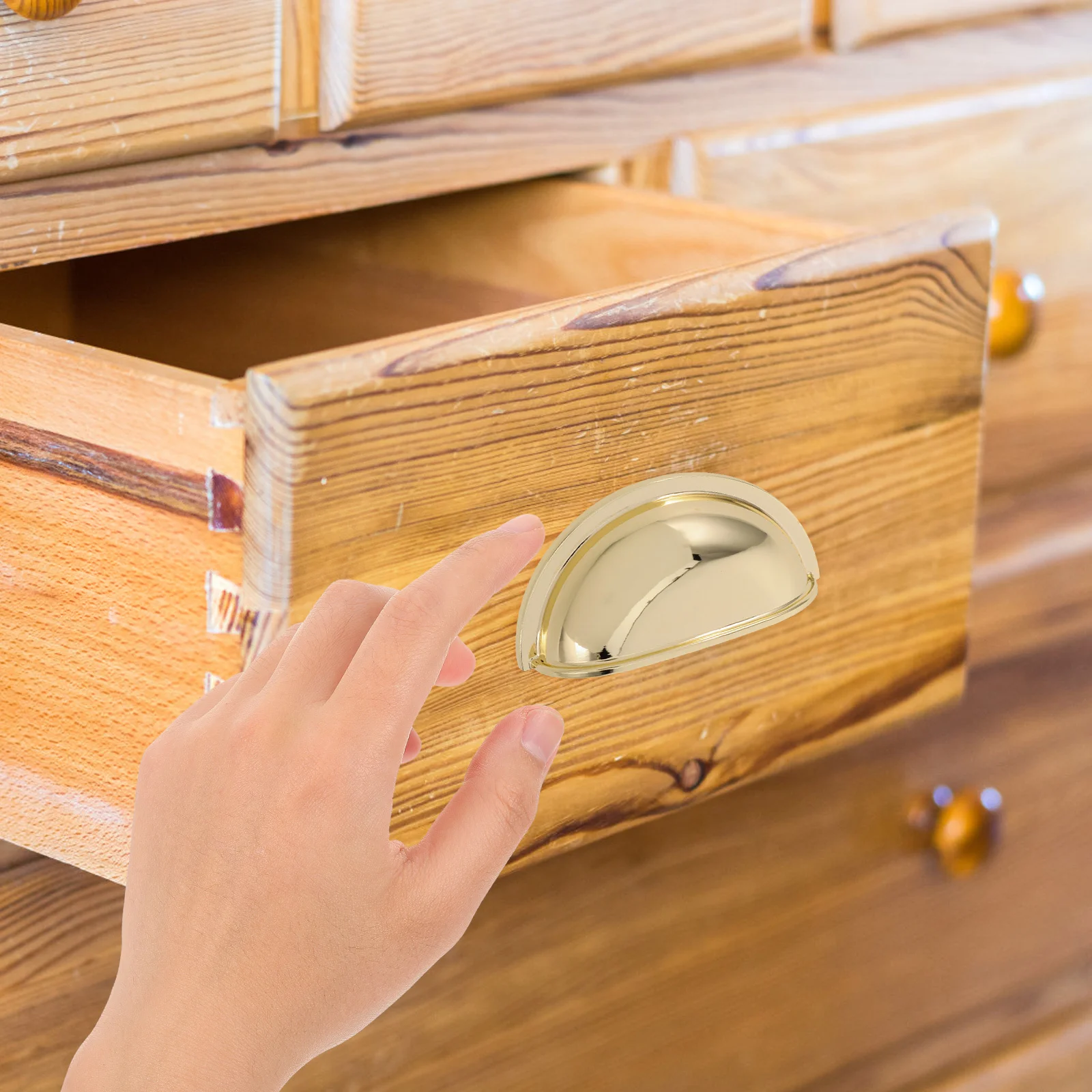 

Ручка шкафа из цинкового сплава, стильная, простая, простая установка, гладкая, удобная ручка для дверных ручек ящика шкафа