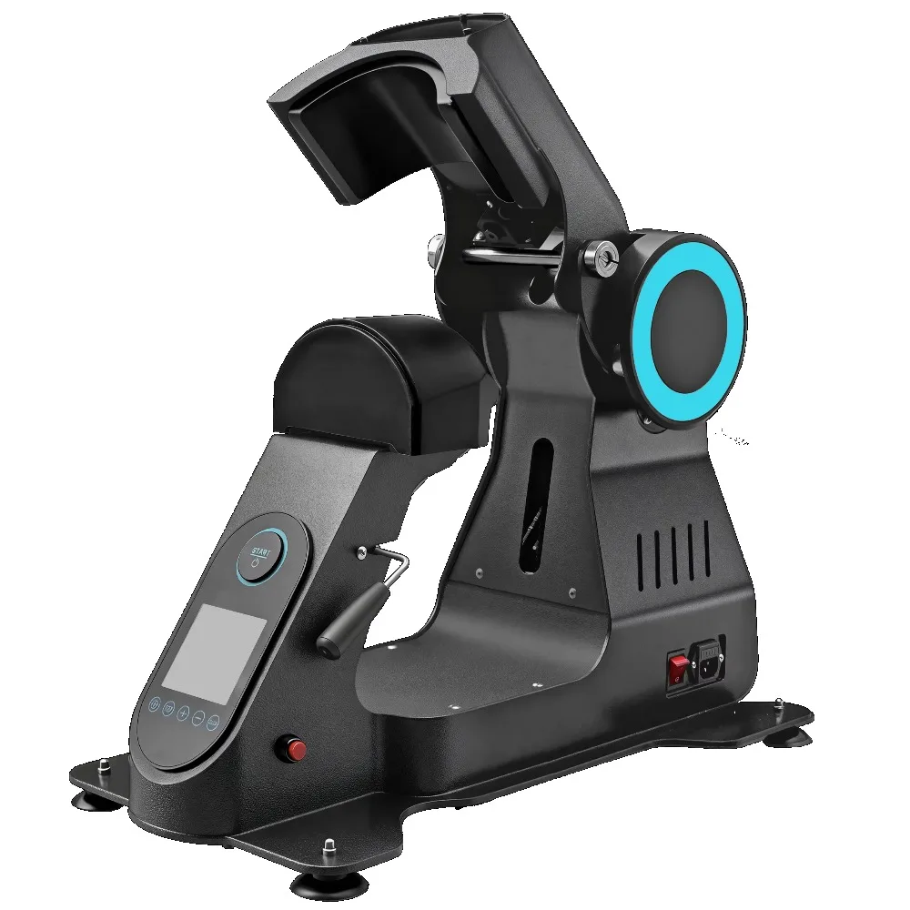 Electric Cap Heat Press Double Heating Auto Open Close Hat Press with Laser Alignment Function