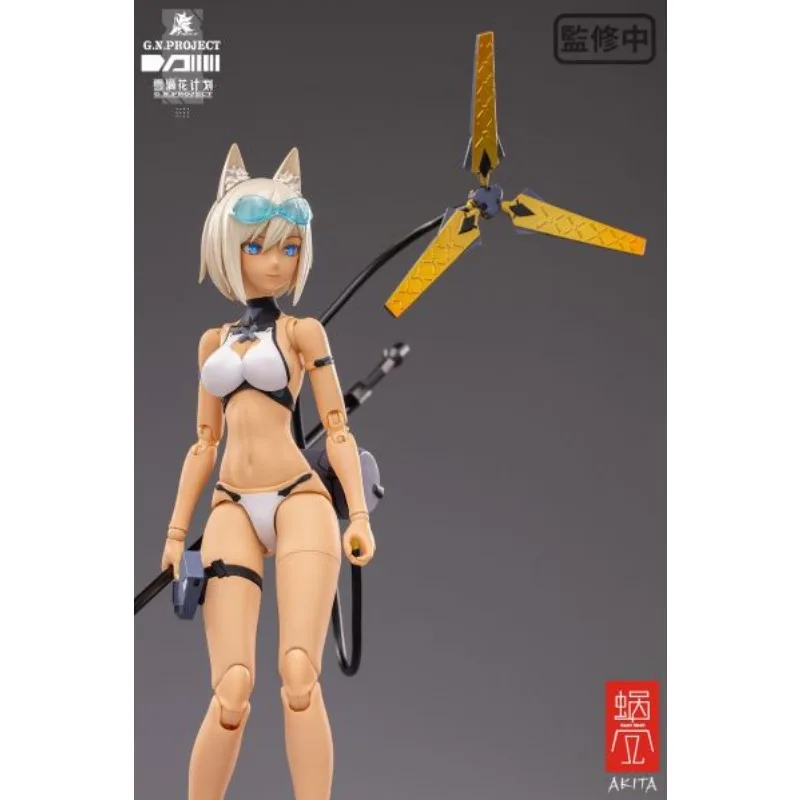 Slak Shell Originele 1/12 Beweegbare Eindproduct Serie Water Wolf Zus Anime Action Figure Model Speelgoed Model Geschenken voor Jongens