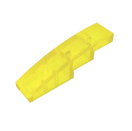 MOC PARTS Bricks GDS-658 Slope, Curved 4 x 1 compatible with lego 11153 61678 children toys Assembles Building Blocks Technical