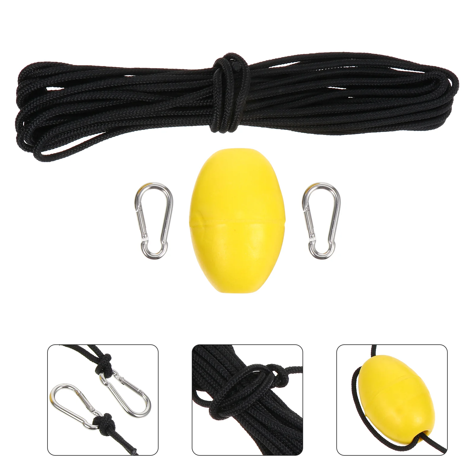 

Ocean Marine Nylon Rope Buoy Leash Throw Line Float Boat Anchor Accessories Pvc Tow Ball Fishing