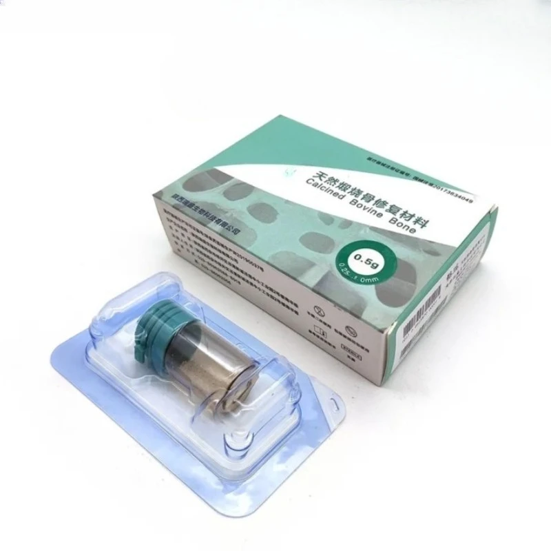 Dental Natural Bone Graft Powder Sterile Pack Supports New Bone Formation for Oral Implant GBR Guided Bone Regeneration Surgery