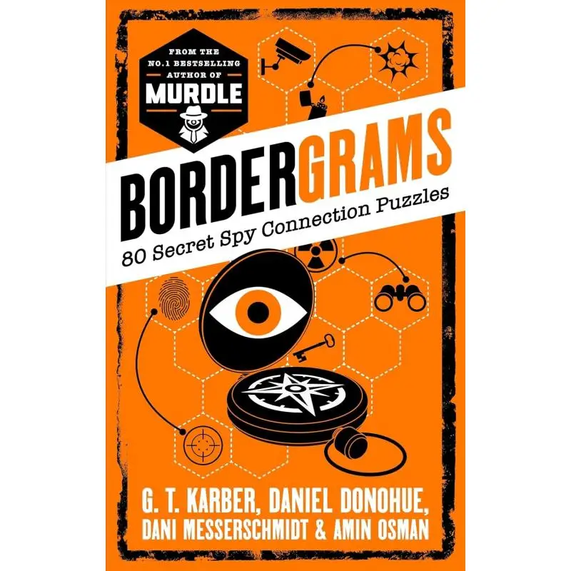 Bordergrams  80 Secret Spy Connection Puzzles Ryan Holiday Profile Books 9781805226147 Book