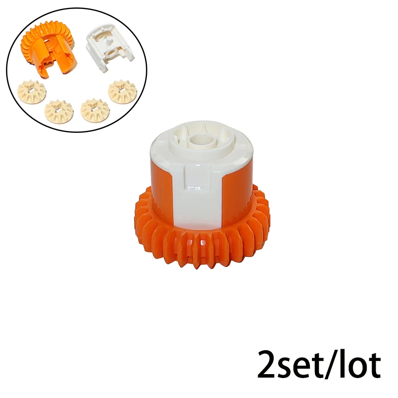 

6573 62821 65413 65414 6589 69761 69762 New Differential Gears MOC Technical Parts Building Blocks Bricks