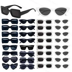 12-100Pcs Wedding Bridal Heart Shaped Sunglasses Party Favors Gift for Guests Bachelorette Hen Party Glasses Bridal Shower Decor