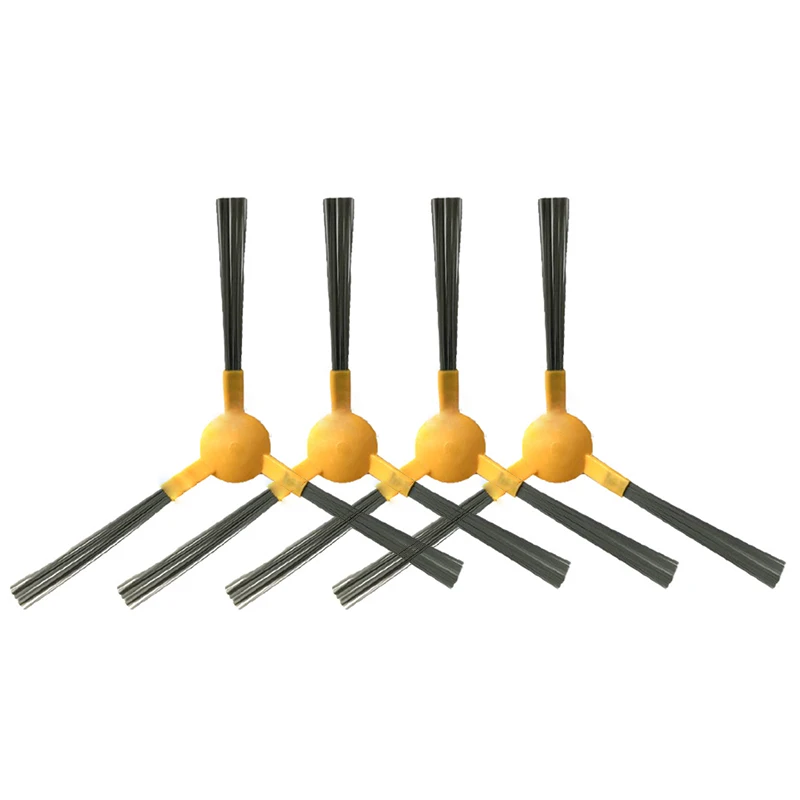 4 Pcs Side Brushes For EXVAC680S For Tesvor Pro/S6For X520 X600 Vacuum Cleaner Replace Accessories