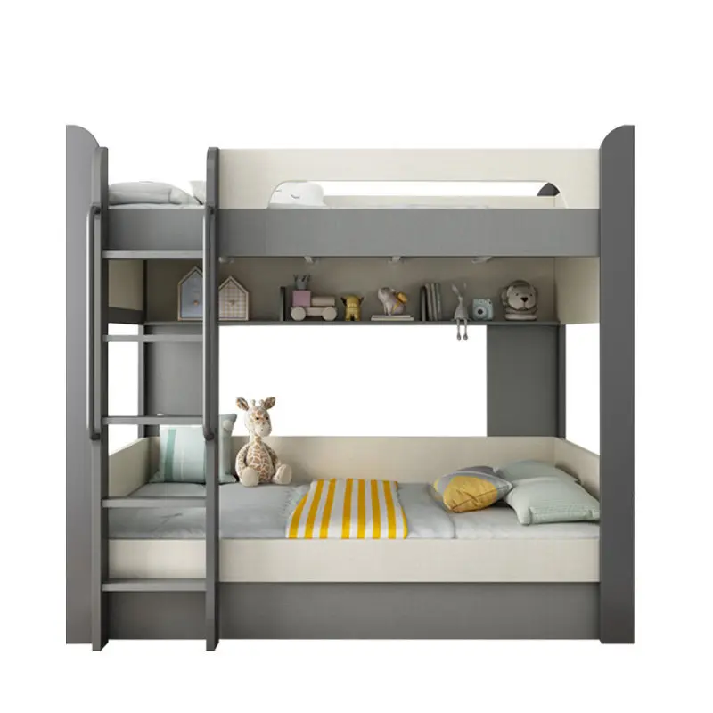 

Children's bed, bunk, double, high and low, small apartment, storage, ladder cabinet