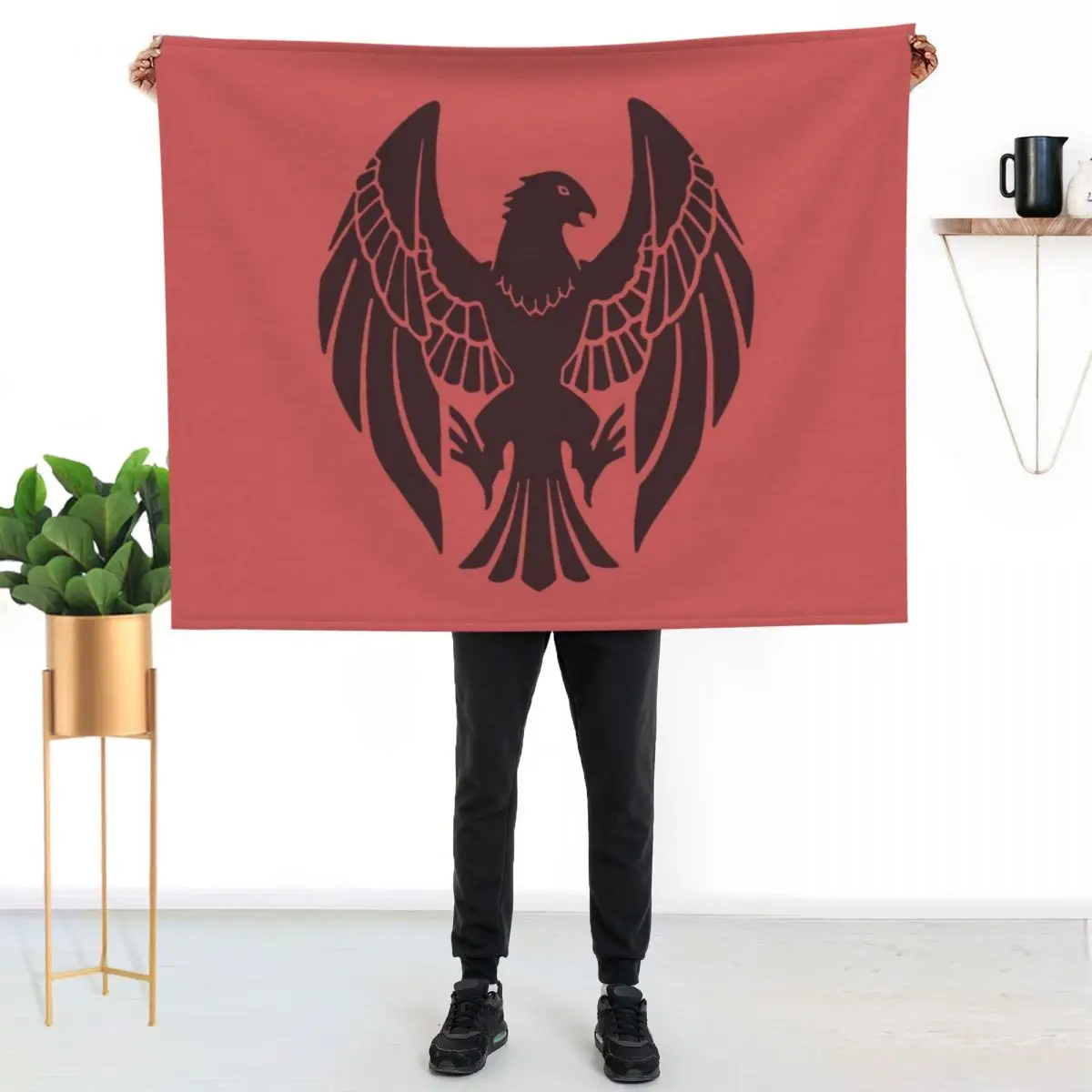 Fire Emblem?: Three Houses - Black Eagles Emblem [Colored] Throw Blanket cosplay anime Blankets For Baby Kid'S Blankets