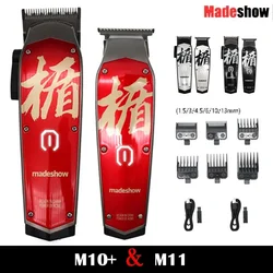 Madeshow M10 M11 Hair Clippers,Cordless Hair Clipper,Hair Trimmer For Men,Haircut Machine For Barbershop,Beard Trimmer